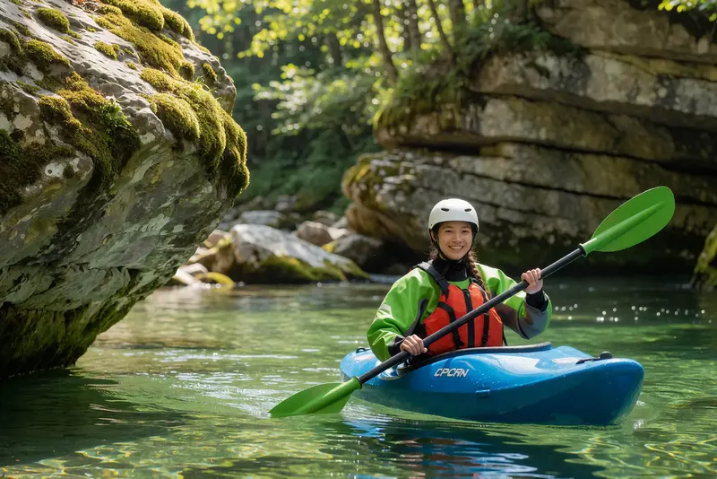 River kayaking